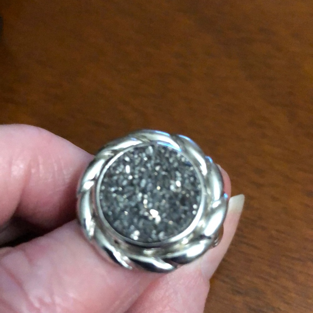 Gem Treasures Drusy Ring